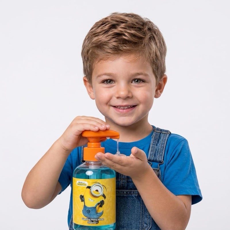Minions Giggling Hand Wash Dispenser - 250ml - Image 2