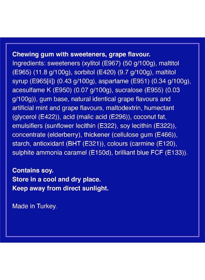 Mentos Fresh Dive Grape Chewing Gum 88g - Image 3