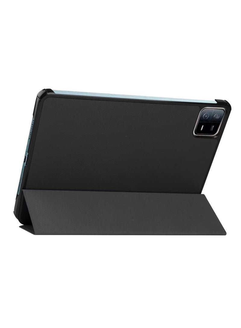 لـ Xiaomi Pad 6 / 6 Pro Case Cover ، Auto Wake / Sleep ، لمس الجلد المريح ، غطاء واقي ثلاثي الوقوف النحيف - Image 4