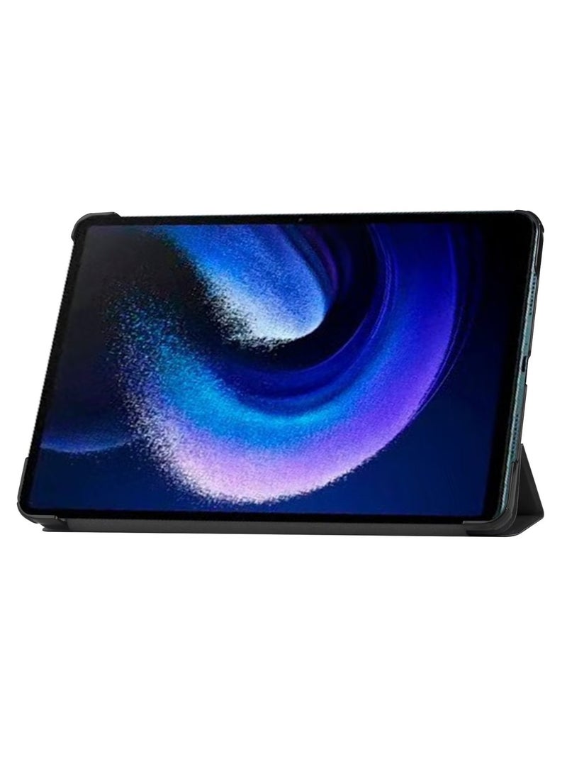 لـ Xiaomi Pad 6 / 6 Pro Case Cover ، Auto Wake / Sleep ، لمس الجلد المريح ، غطاء واقي ثلاثي الوقوف النحيف - Image 3