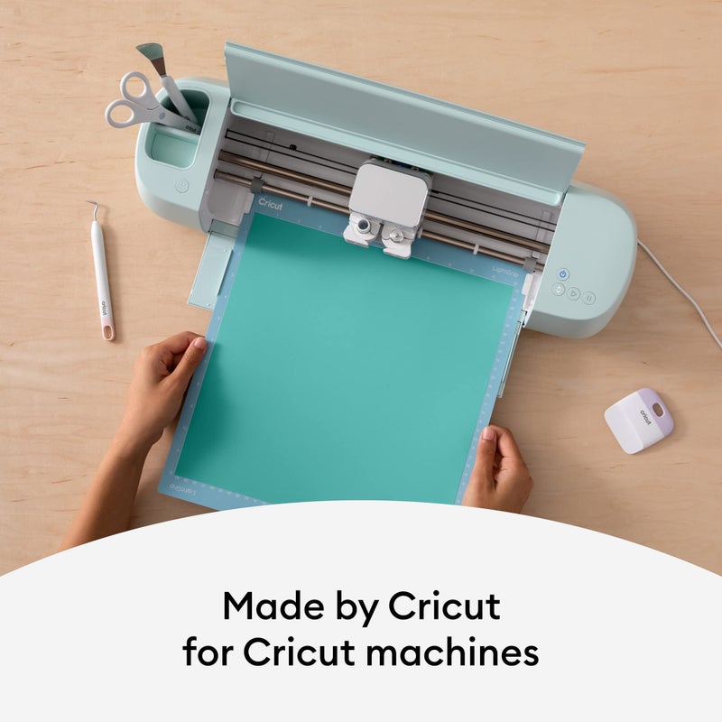 Cricut Premium Permanent Vinyl, Light Blue - 4ft Roll (12'x48') - Compatible with Maker & Explore Machines, Long Lasting, UV & Water-Resistant, Indoor + Outdoor Projects - Image 3