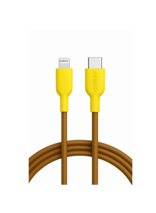 Anker Powerline II MFi 20W Apple Certified 421 USB-C to Lightning Cable 3FT (A8632)Nylon Cable for iPhone 14 Pro Max 14, 13 X XS XR 8 Plus, AirPods Pro - Image 1