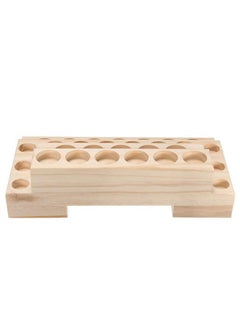 PhantomSky PhantomSky 30 Slots Wooden Aromatherapy Essential Oil Carrying Case, Natural Wood Essential Oil Organizer Storage Box Case Display Holds for Travel and Presentations Gift Box  - Image 4