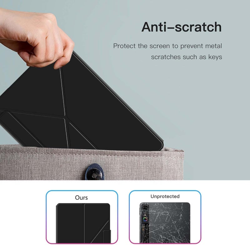 KASTWAVE For Red Magic Nova Tablet Case, High Qualit Magnetism Shell, Auto Wake/Sleep & Multi-Viewing Angles, Lightweight, Transformable, Scratch Resistant, Black Case For Red Magic Nova 10.9 Inch - Image 5