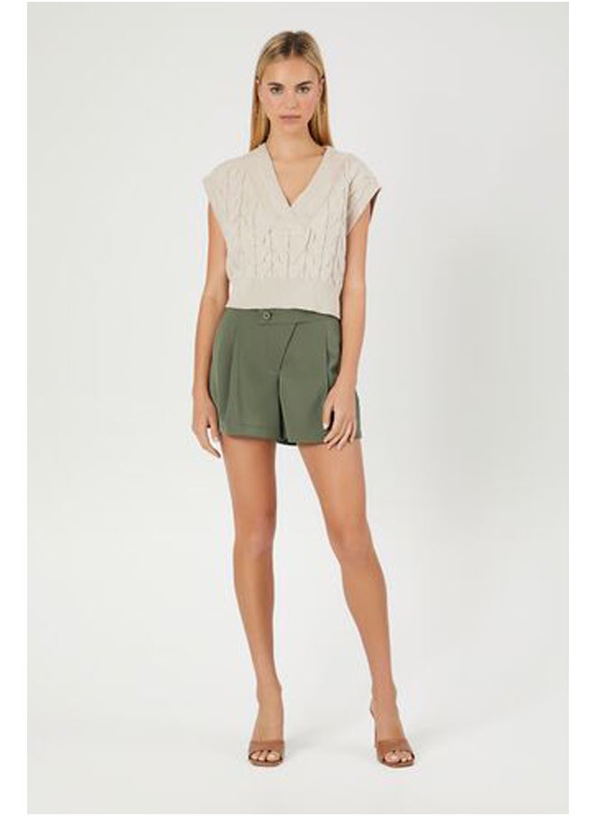 FOREVER 21 - Cropped Sweater Vest - Image 1