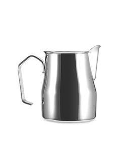MIBRU Milk Pitcher Frothing Jug for Coffee Latte Art Espresso Steaming Pitchers for Barista 350ml Silver  - Image 3