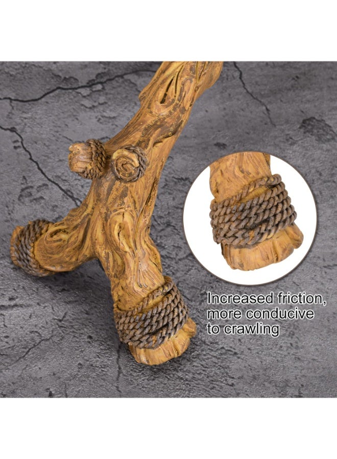 Nomoypet NS-147 Reptile Climbing Tree Branch Decorations – Natural Wood Style Terrarium Ornament for Lizards, Snakes & Small Pets - Image 2