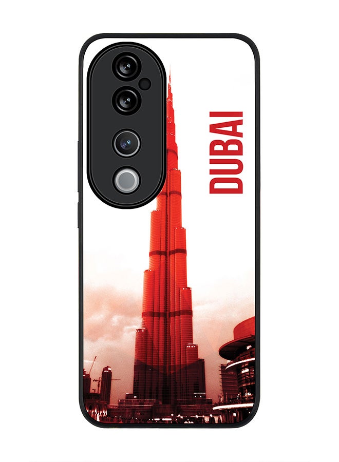 Stylizedd For vivo V40 5G /vivo V40 Pro Case,Slim fit Camera Protection, Shockproof Thin Phone cover - Dubai - The Burj - Image 1