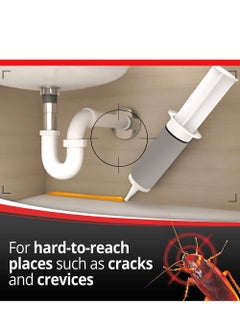Combat Combat Max Defense System Small Roach Killing Bait & Gel - Powerful Pest Control Solution : Gel Bait, Roach Killer, Cockroach Bait, Insecticide, Household Pest Management-Pack of 12  - Image 2