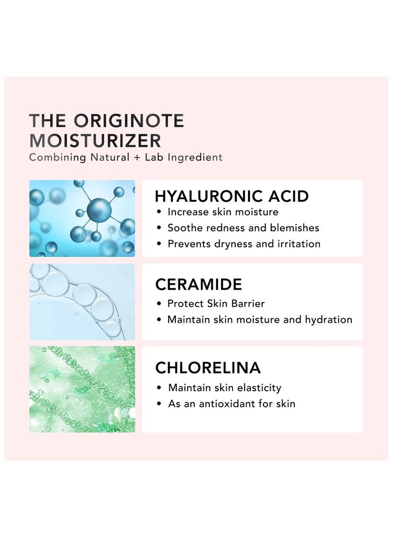 THE ORIGINOTE - The Originote Hyalucera Moisturizer Ceramide Hyaluronic Moisturizer Gel Day Night Face Cream - Image 1