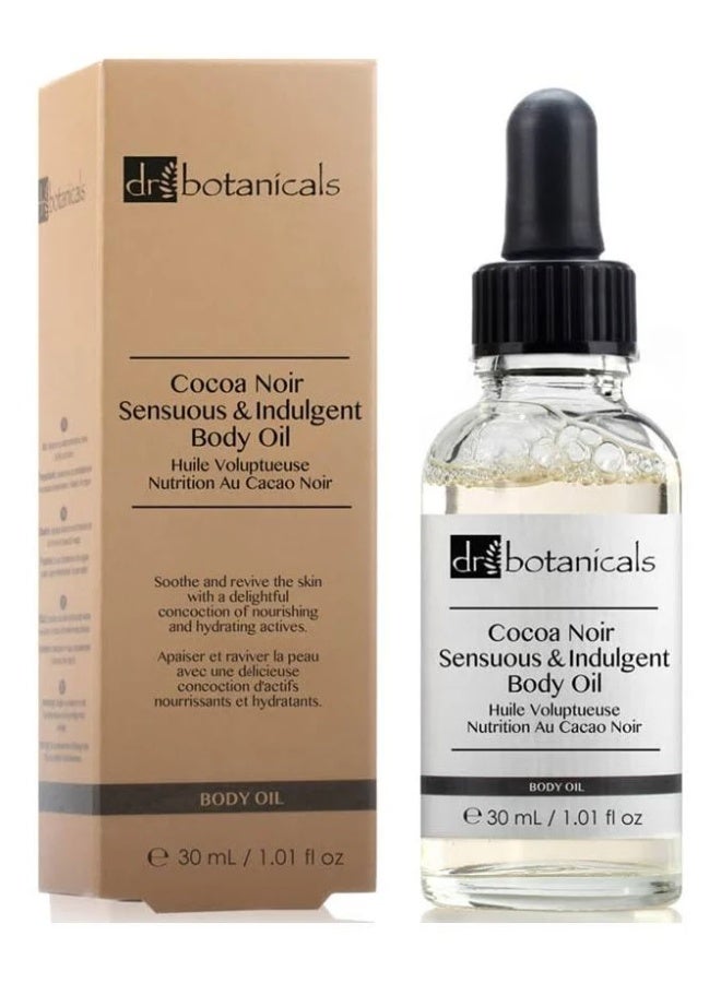 DR BOTANICALS Dr. Botanicals Cocoa Noir Sensuous & Indulgent Body Oil 30ml - Image 1