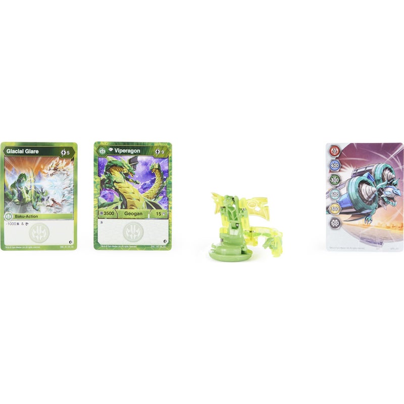 BAKUGAN باكوجان جيوجان رايزينغ 2021 دايموند فيبراغون جيوجان شخصية قابلة للجمع وبطاقات تداول - Image 2