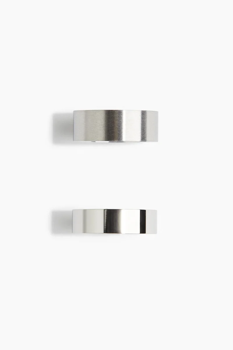 H&M 2-pack rings