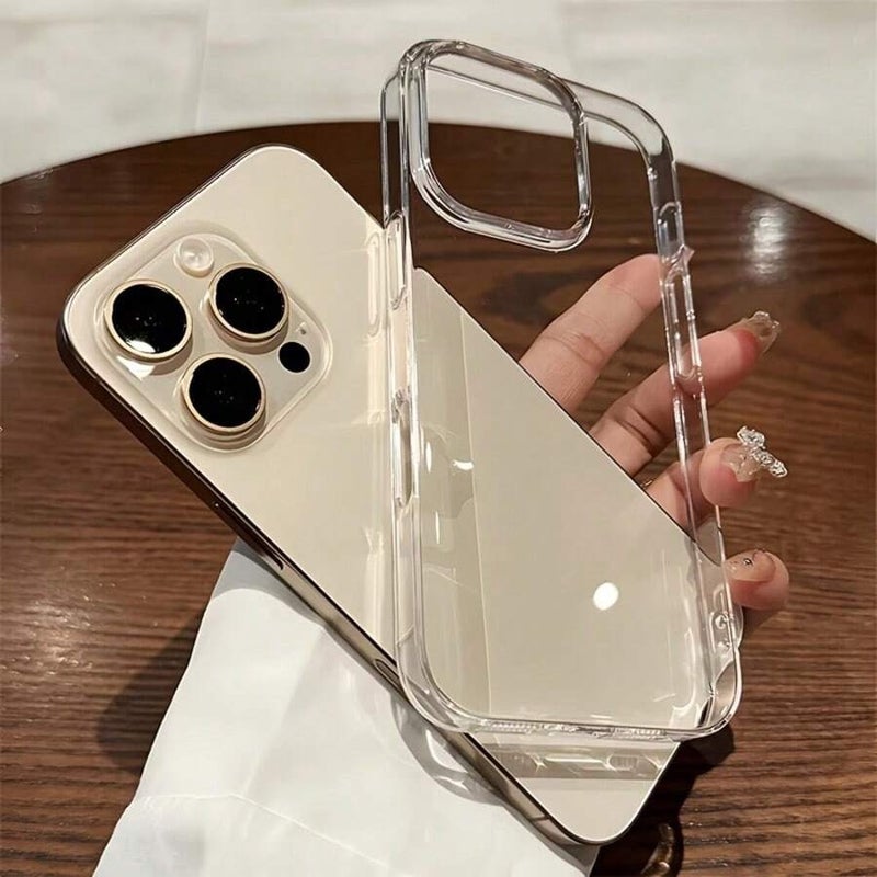 5-Pack TPU Soft Transparent Phone Case for Apple iPhone 18 Pro Max / 17/16/15/14/13/12/11 Series