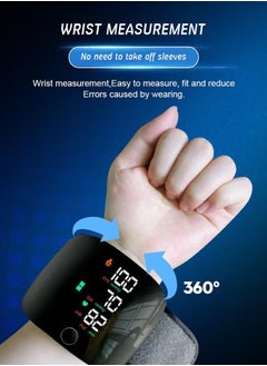 RedMapleTEK Wrist Blood Pressure Monitor LED Display, Touch Screen Wrist Blood Pressure Detector, Reading Memory Wrist Blood Pressure Monitor with Storage Box (Black)  - Image 5