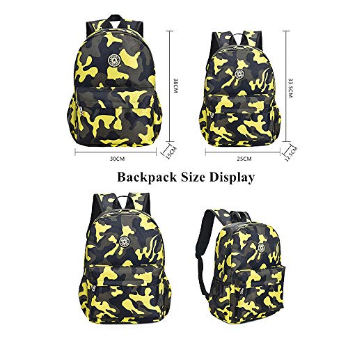 VIDOSCLA Mini Camouflage Backpacks for Nursery School, Toddler Kindergarten Boys Bookbag for Kids - Image 2