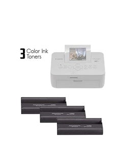 Canon Canon KP-108IN Color Ink Paper Set for Canon Selphy CP910/CP810 Photo Printer, 108 Sheets, White  - Image 3
