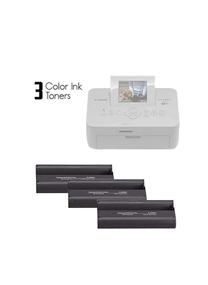 Canon Canon KP-108IN Color Ink Paper Set for Canon Selphy CP910/CP810 Photo Printer, 108 Sheets, White  - Image 3