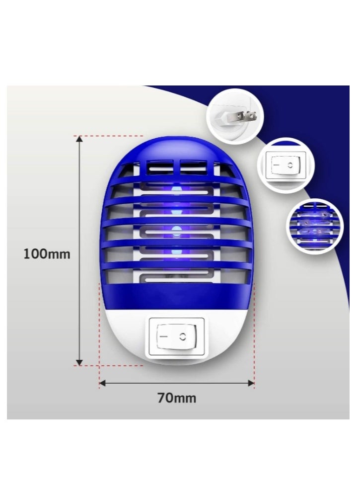 OASIS-TH - 2 Packs Mosquito Killer, Electronic Bug Zapper, Blue - Image 1