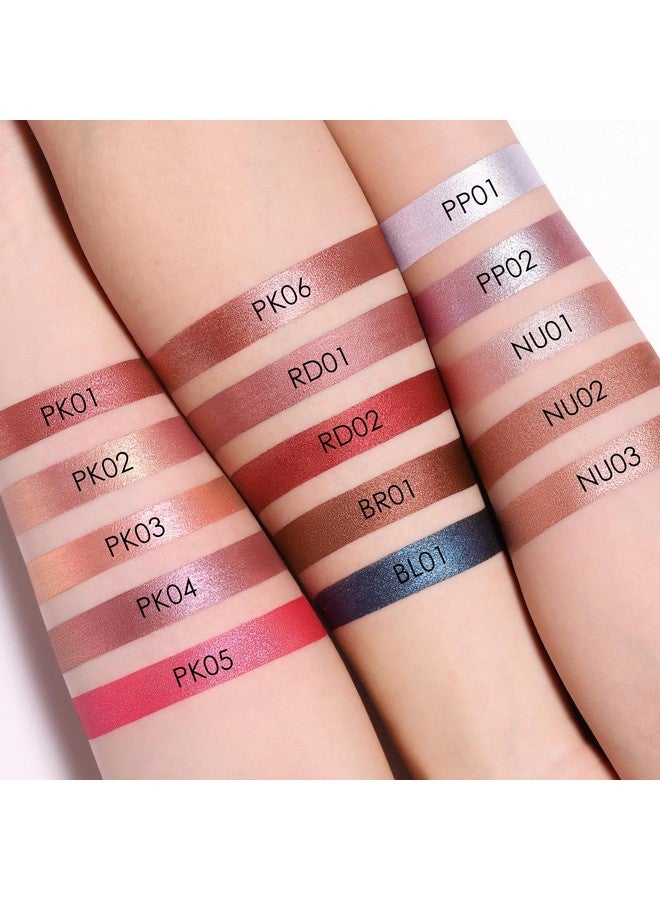 FOCALLURE Metallic Liquid Lipstick,Non Stick Cup Lip Gloss,High Impact Lip Color With Transfer-Proof Wear,Long Lasting & Waterproof Lipstick Makeup For Women,Rd02 Painkiller - Image 3