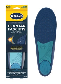Dr. Scholl's دكتور. أجهزة تقويم العظام من شول لعلاج التهاب اللفافة الأخمصية لدى الرجال  - Image 1