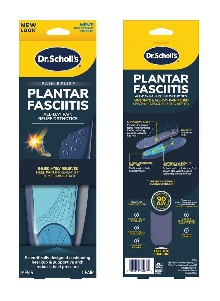 Dr. Scholl's DR. SCHOLL’S ORTHOTICS FOR  PLANTAR FASCIITIS MEN'S  - Image 2