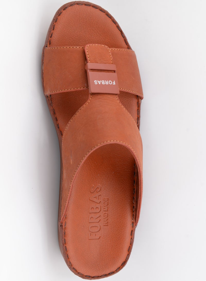 النهام صنادل رجالية مصنوعة يدويًا، مريحة من الجلد، وصنادل أنيقة للارتداء اليومي - Image 2