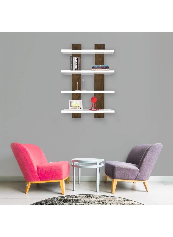 Shelf 50 X 17 X 80 Cm Bianco Noce - pzsku/ZEF7A94FD2C8DFE2F000BZ/45/_/1718796275/9aaaa812-c11a-43a1-ba06-16884d104c2a