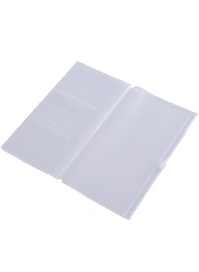 newestor newestor Kraft File Folder + Zipper Pouch & Card Sleeve Travel Accessories Kit for Standard Size Travelers Notebook, 4.25"x8.25"  - Image 2