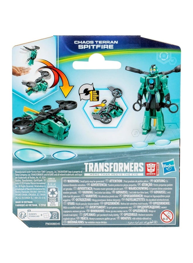 HASBRO - GAMING تمثال عمل سبايتفاير من ترانسفورمرز إيرث سبارك كاوس تيرران (10 سم) - Image 3