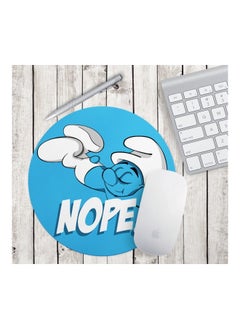 LOUD UNIVERSE Nope Smurf Mouse Pad, Anti Slip Gaming Moue Pad  - Image 1