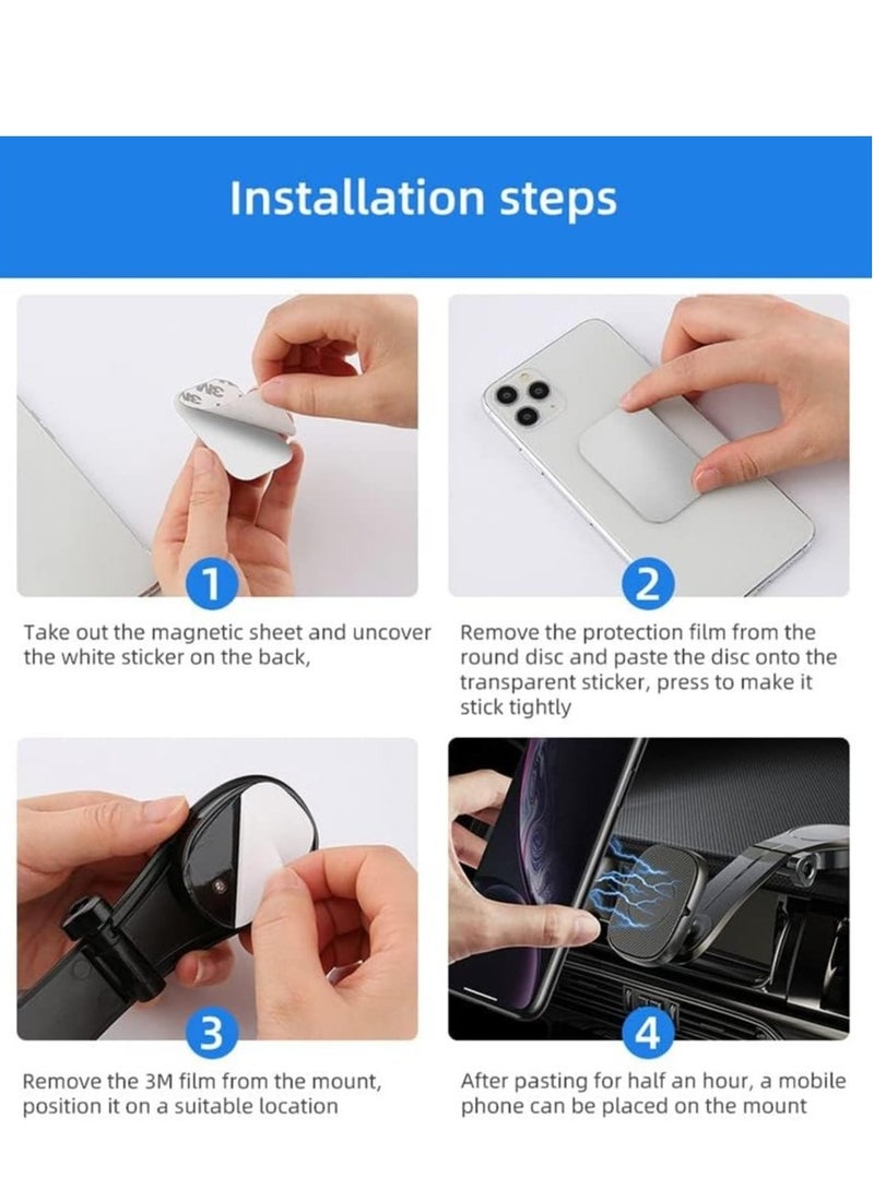 TIGER Upgraded Magnetic Car Phone Holder – 360° Adjustable Dashboard Mount, Strong Magnetic Grip, Universal Fit for iPhone, Samsung & All Smartphones – Secure, Hands-Free Phone Mount for Safe Driving - Image 5