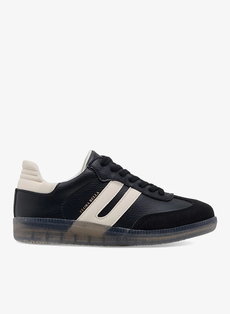 Women's Animal Print Sneakers with Lace-Up Closure