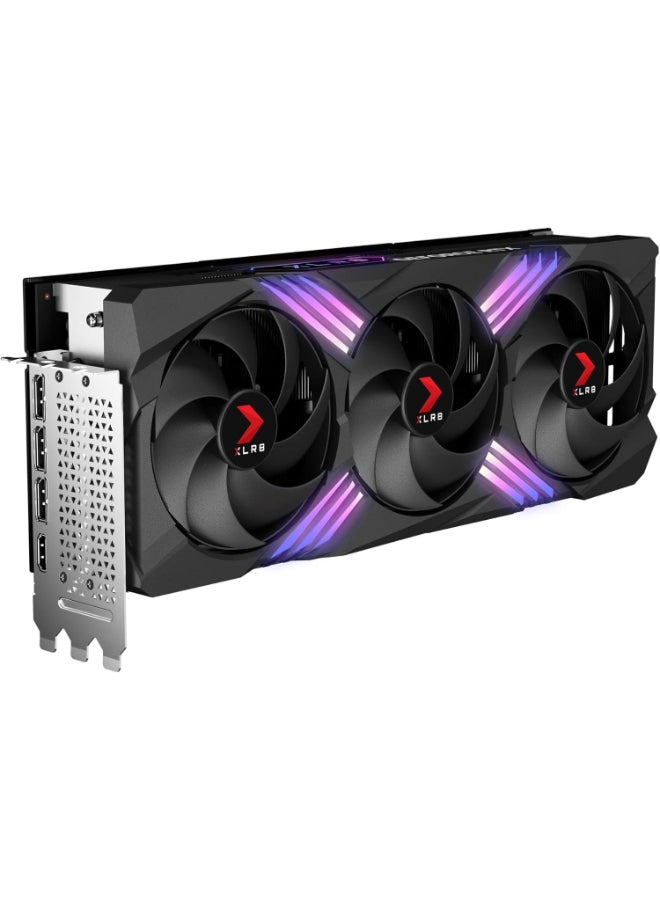 بي إن واي بطاقة الرسوميات GeForce RTX™ 4080 16GB XLR8 Gaming Verto Epic-X RGB™ ثلاث مراوح مع تقنية DLSS 3 - Image 4