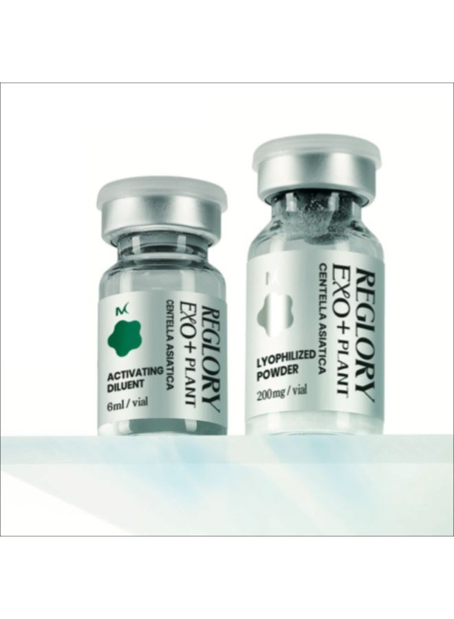 Medisco Reglory EXO+ PLANT Exosome Skin Booster 200mg + 6ml | Plant-Derived Exosome Ampoule for Microneedling, MTS & Skin Regeneration - Image 3