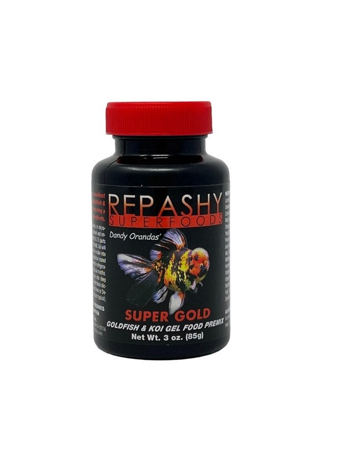 Repashy Super Gold - Goldfish and Koi Gel Food (3 Oz Jar)