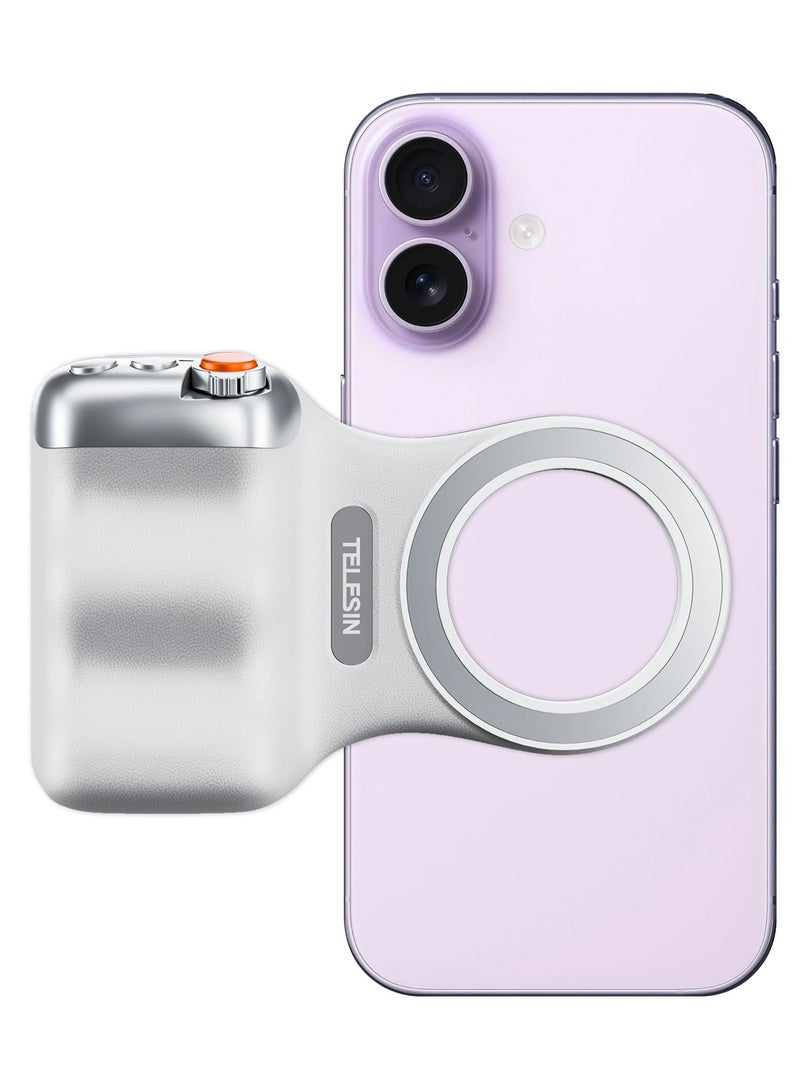 TELESIN قبضة مغناطيسية ممتعة 2 – قبضة كاميرا هاتف مغناطيسية مع جهاز تحكم بلوتوث لجهاز آيفون 17 - Image 1