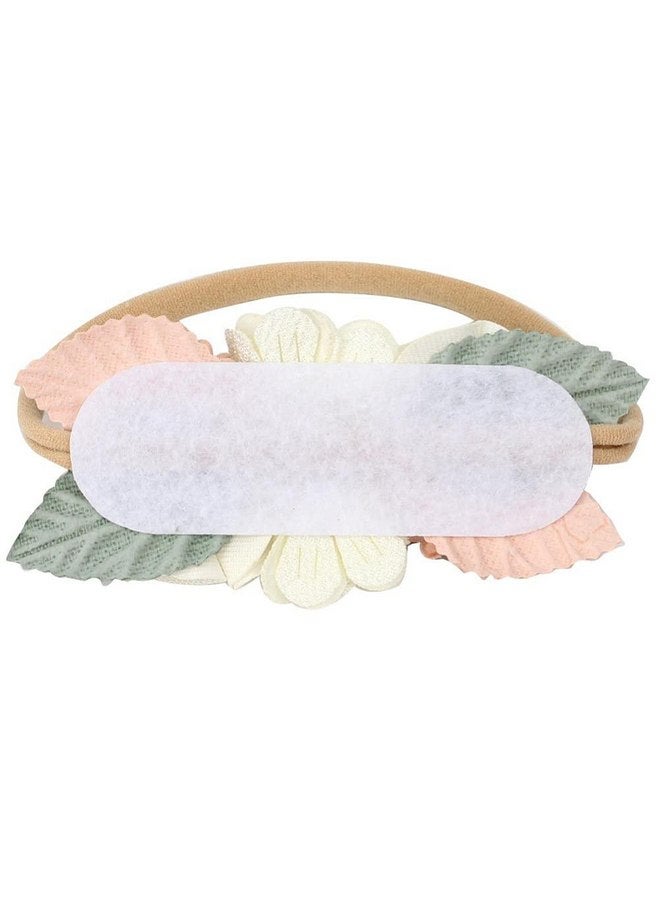 Toptim Baby Floral with Nylon Headbands for Newborn Girls Shower Photo (6 Colors) - Image 2