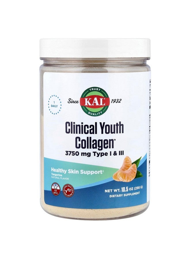 Kal Clinical Youth Collagen Type I & Iii Tangerine, 10.5 Ounce - Image 1