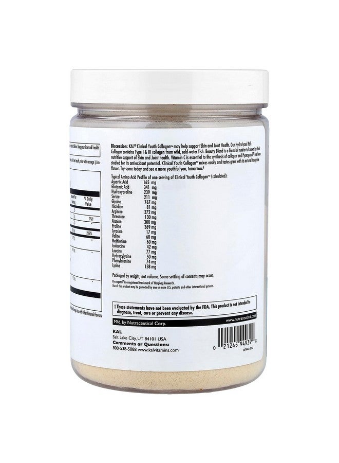 Kal Clinical Youth Collagen Type I & Iii Tangerine, 10.5 Ounce - Image 3
