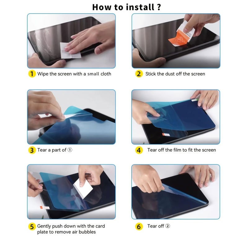 واقي شاشة زجاجي مقسّى لمجموعة iPad Air 11 2025 M3 مقاوم للخدوش - Image 5