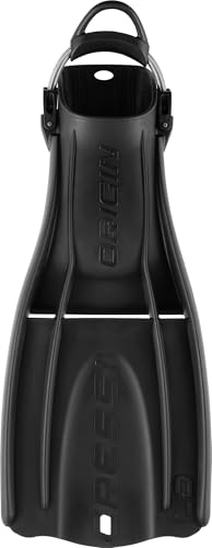 Cressi Origin LD Adjustable Open Heel Fins Black ML - Image 3