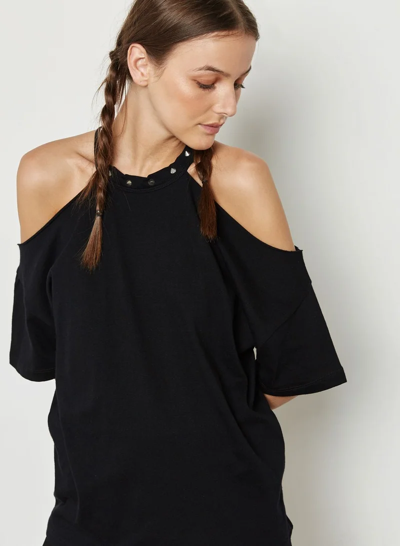 FOREVER 21 Cold Shoulder Top