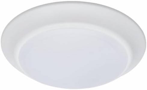 Nuvo Nuvo 15W CCT Selectable LED Disk Light in Style142 Inches Tall and 742 Inches WideWhite Finish  - Image 2
