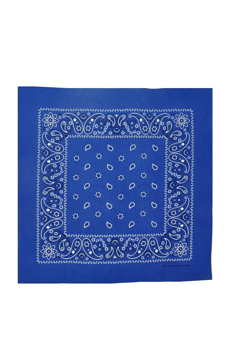 Vamqor 12pcs Bandana for women and men 100% Cotton Custom Fashion Paisley Design Multifunctional Outdoor Square Handkerchief (12 pack Assorted) - Image 5