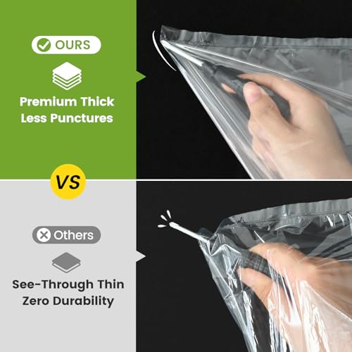 KOOC Slow Cooker Liners 13"x21" 30 Count Disposable Plastic Bags Pot Liners Cooking Bags Fit 3 qt to 8.5 qt Pot BPA Free - Image 3