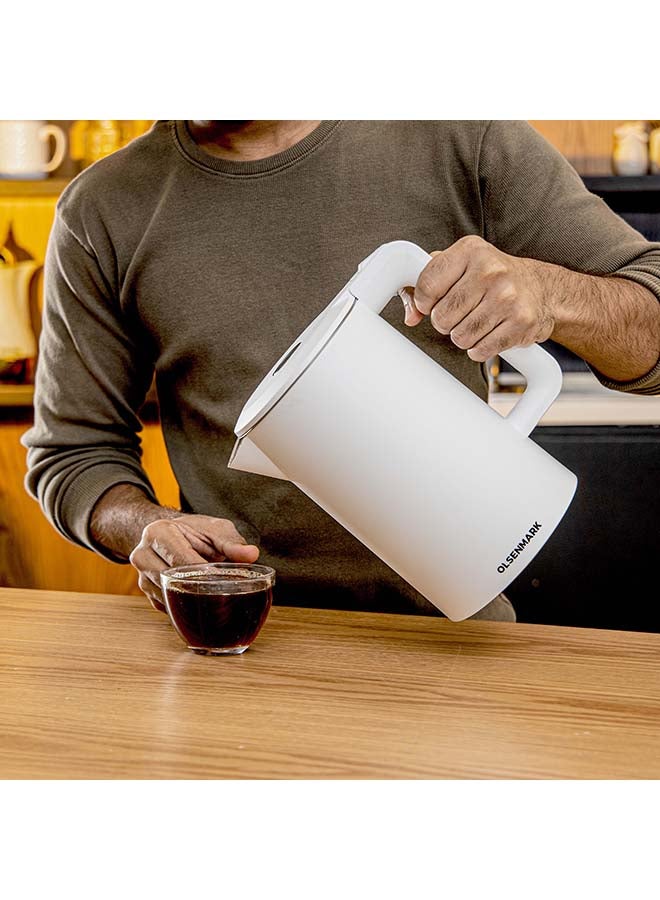 أولسنمارك غلاية كهربائية 1.7 L OMK2429 أبيض - Image 1