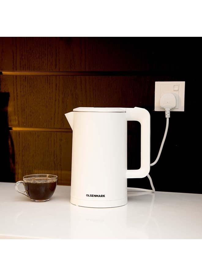 أولسنمارك غلاية كهربائية 1.7 L OMK2429 أبيض - Image 2