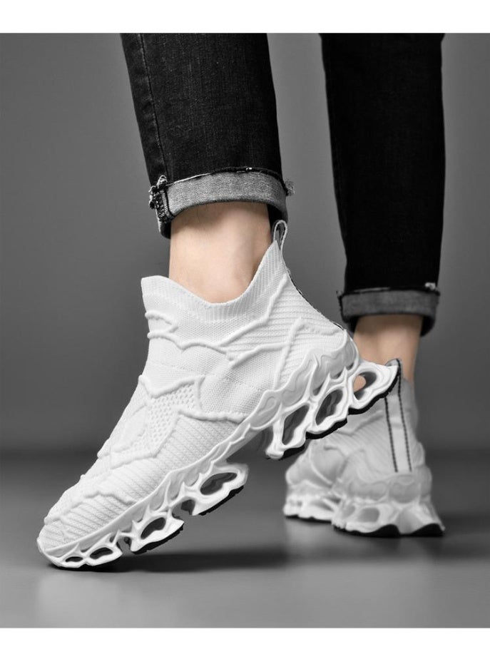 NIBEMINENT Couple Running Shoes Waterproof Sports Shoes Unique Blade Sole High-quality Cushioning Outdoor Sports Jogging Shoes  - Image 2