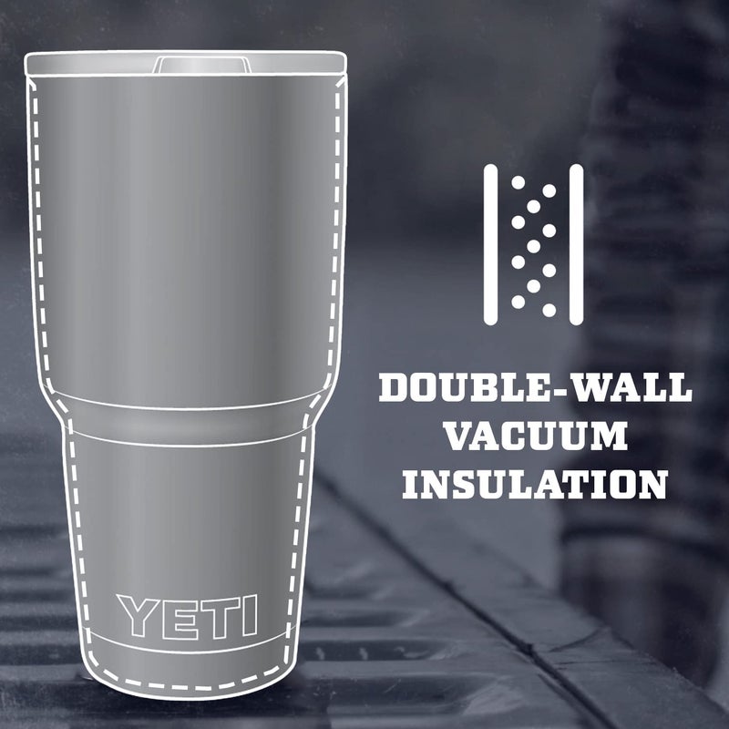 YETI Rambler 30 oz Tumbler Retired Colors, Stainless Steel, Vacuum Insulated with MagSlider Lid, Copper - Image 3